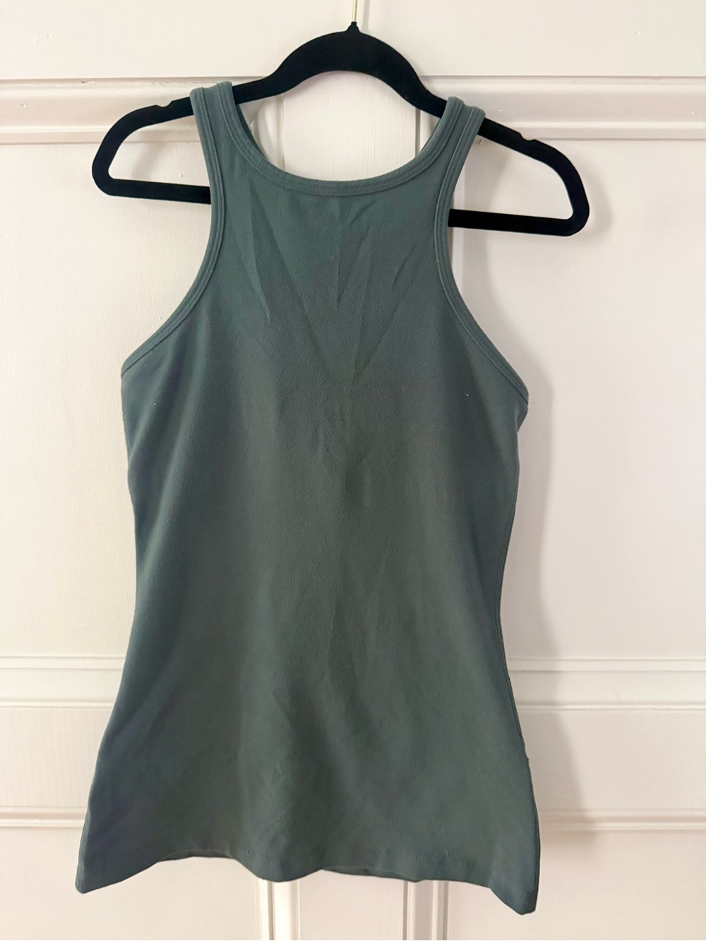 Beyond Yoga SpaceDye Sage Green Racerback Tank, XS